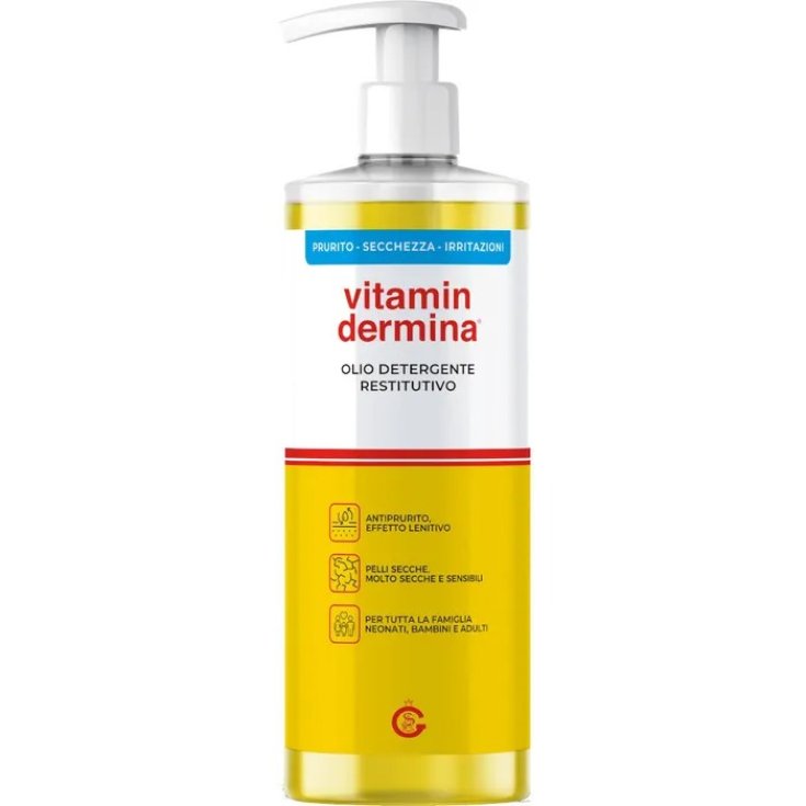 VITAMINDERMINA DET OIL 500ML