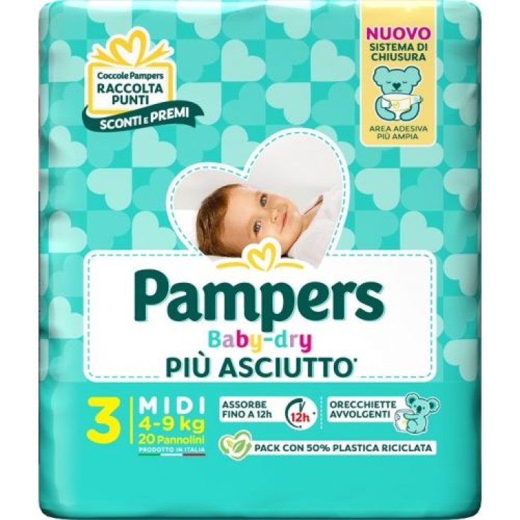 PAMPERS BD DOWNCOUNT MIDI 20PCS