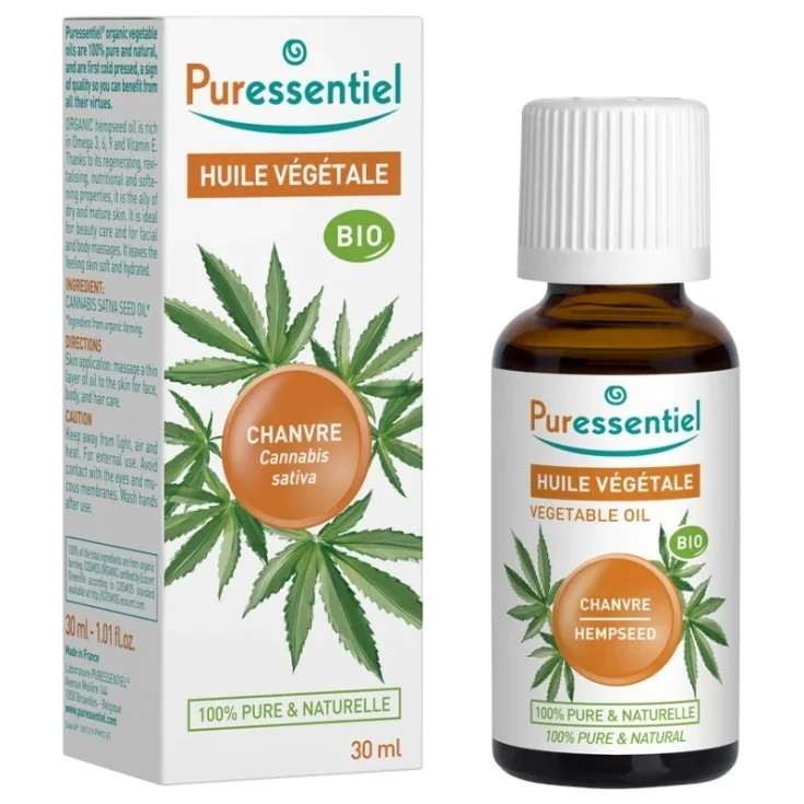 PURESSENTIEL ORGANIC HEMP OIL