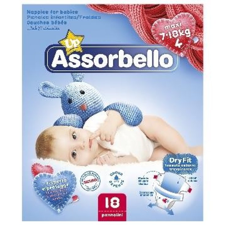 ABSORBELLO UP DRYFIT MAXI 7/18