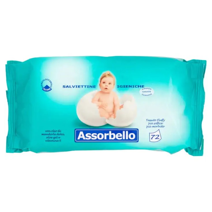 ABSORBELLO UP SALV BABY 72PCS