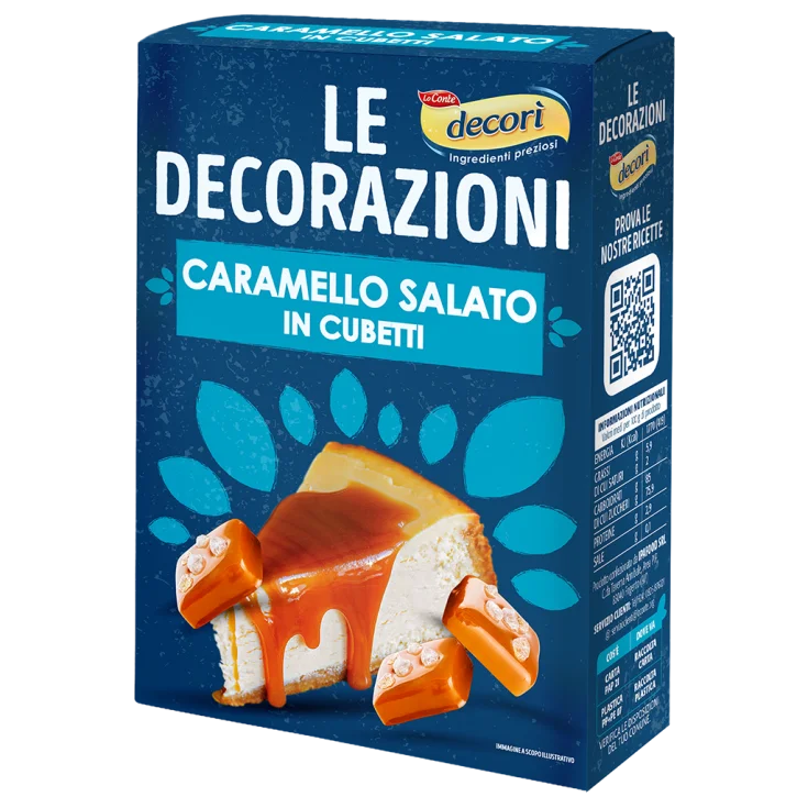 DECORATIONS CARAMEL CUBES SAL