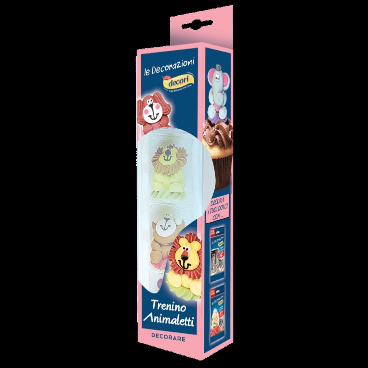 IPAFOOD ZOO TRAIN/ANIMAL 3PCS