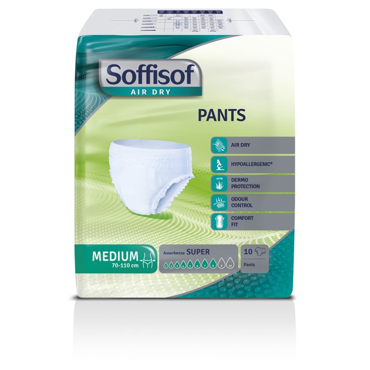 SOFFISOF AIR DRY PANTS SUP M