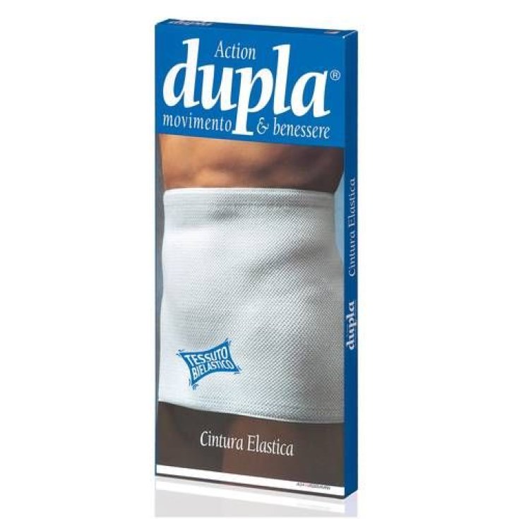 Dupla Action White Elastic Belt 3 Alfasigma 1 Piece