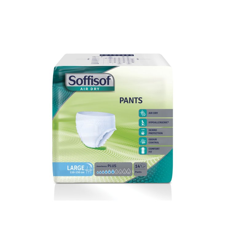 SOFFISOF AIR DRY PANTS PLUS L