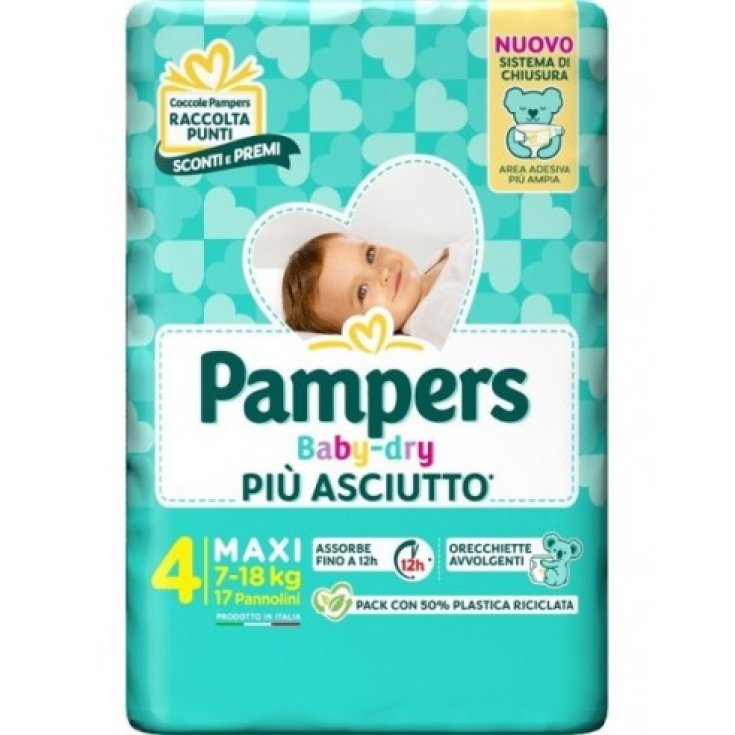 PAMPERS BD DOWNCOUNT MAXI 17PCS