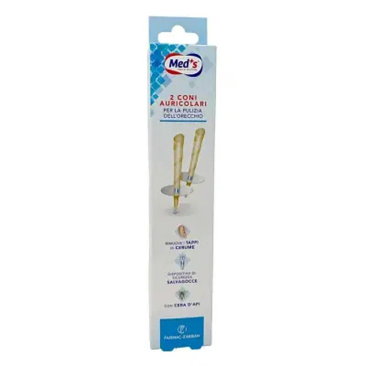 MEDS EAR CONES 2PCS