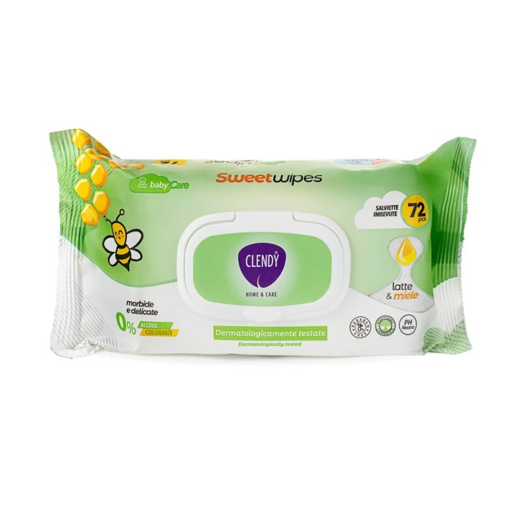 CLENDY MILK&MIE WIPES72PCS