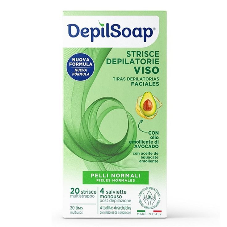 DEPILSOAP FACE STRIPS NORM20P