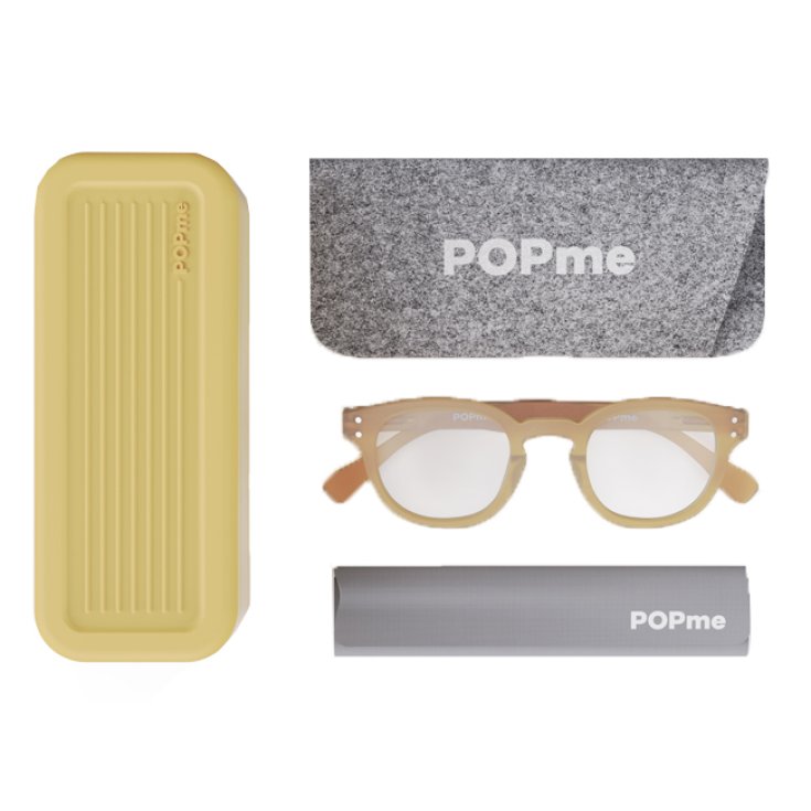 POPME GLASSES YELLOW PEACH+3