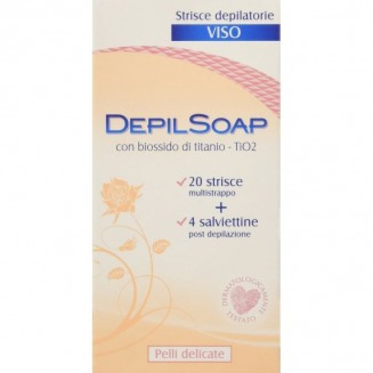 DEPILSOAP FACE STRIPS OF 20P