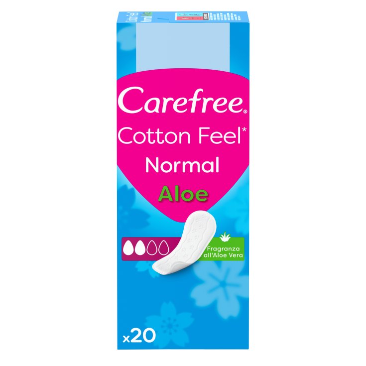 CAREFREE PANTY PROTECTOR ALOE20PCS