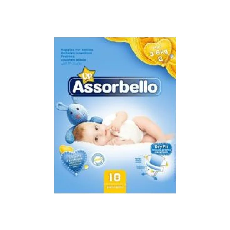 ABSORBELLO UP BAMB MINI 3/6KG