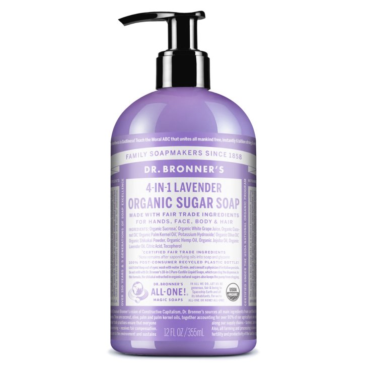 DR BRONNER'S ORG LAVENDER355ML