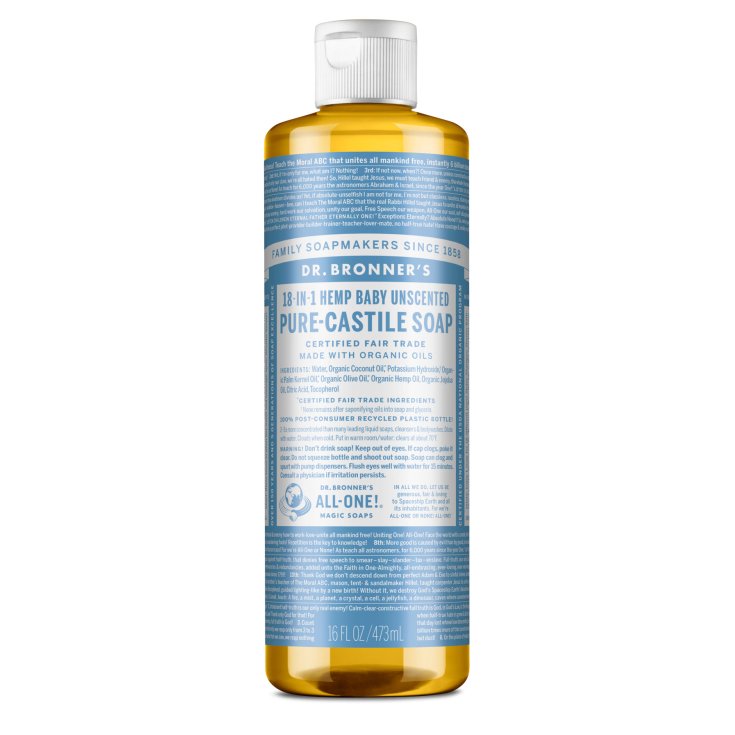 DR BRONNER'S UNSCENTED 475ML