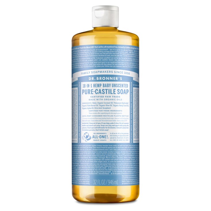 DR BRONNER'S UNSCENTED 945ML