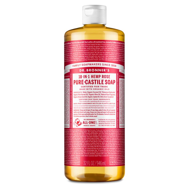 DR BRONNER'S ROSE 945ML