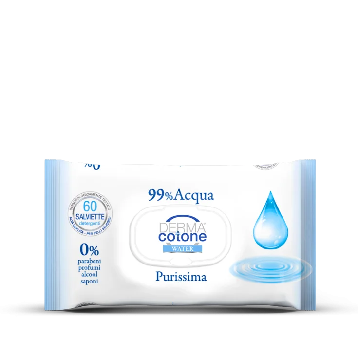 DERMACOTTON WATER SALV 60PCS