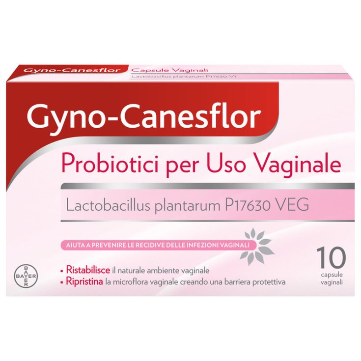 GYNO-CANESFLOR 10CPS VAGINAL