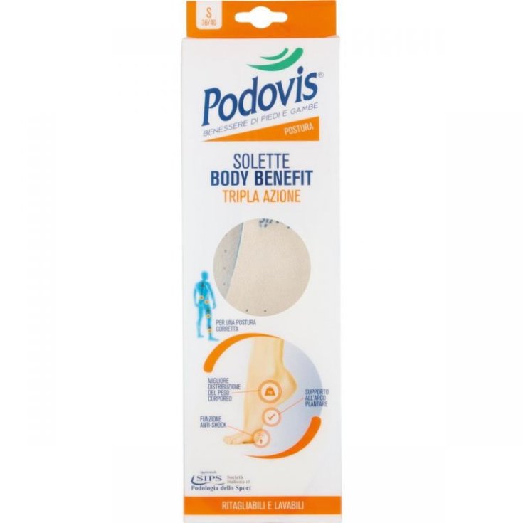 PODOVIS BODY BENEFIT INSOLES L