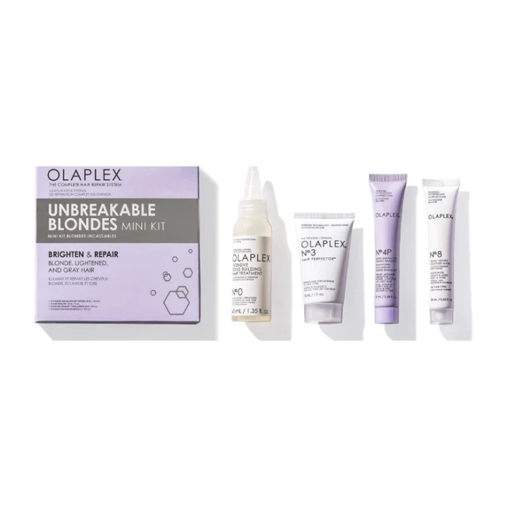 Unbreakable Blondes Mini Kit Olaplex Box