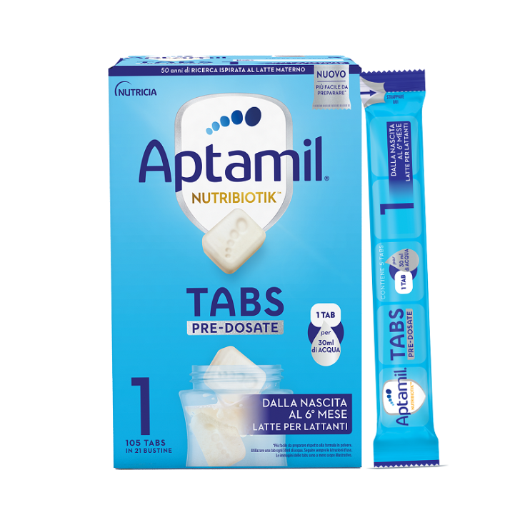 Aptamil Nutribiotik Tabs Pre-Dosed 1 Nutricia 21 Sachets