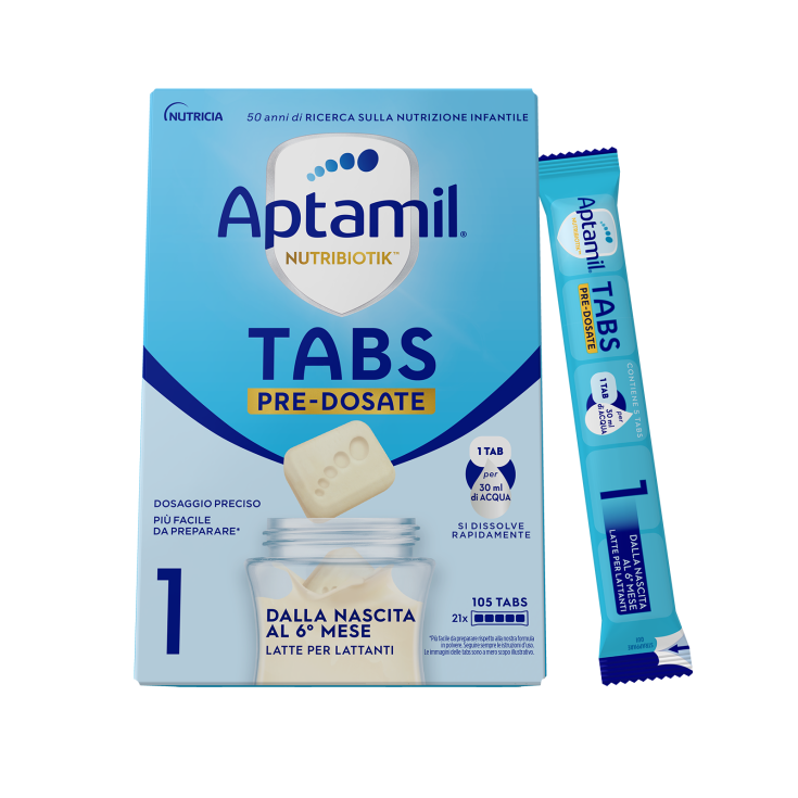 Aptamil Nutribiotik Tabs Pre-Dosed 1 Nutricia 21 Sachets