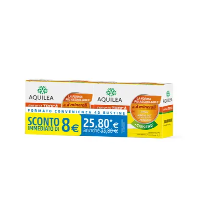 Trocà Energy + Aquilea Ginseng 2x20 Bipack Sachets