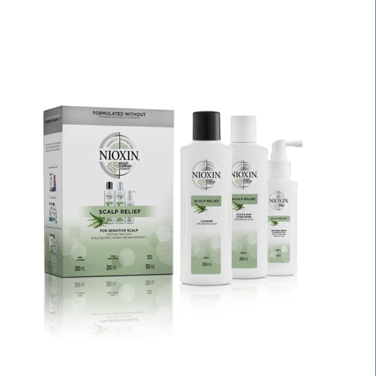 NIOXIN SCALP RELIEF KIT 3PCS