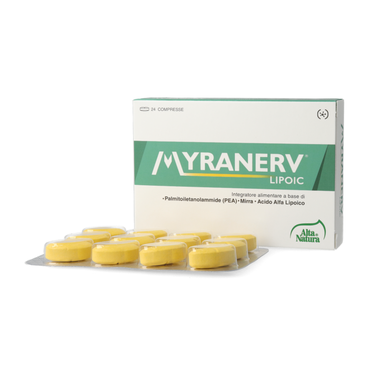 MYRANERV LIPOIC 24 TABLETS