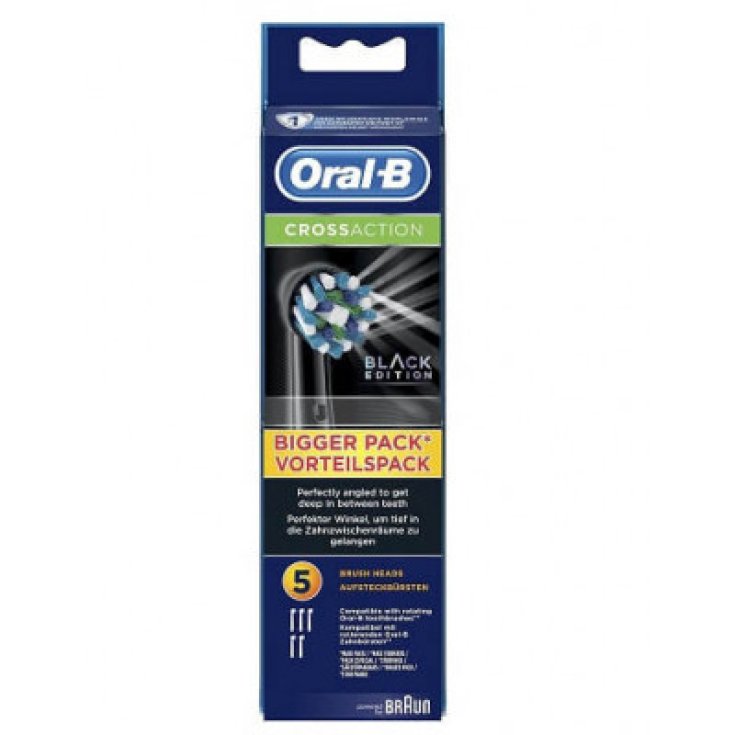 ORALB PW REFILL CROSSACT BK5PCS
