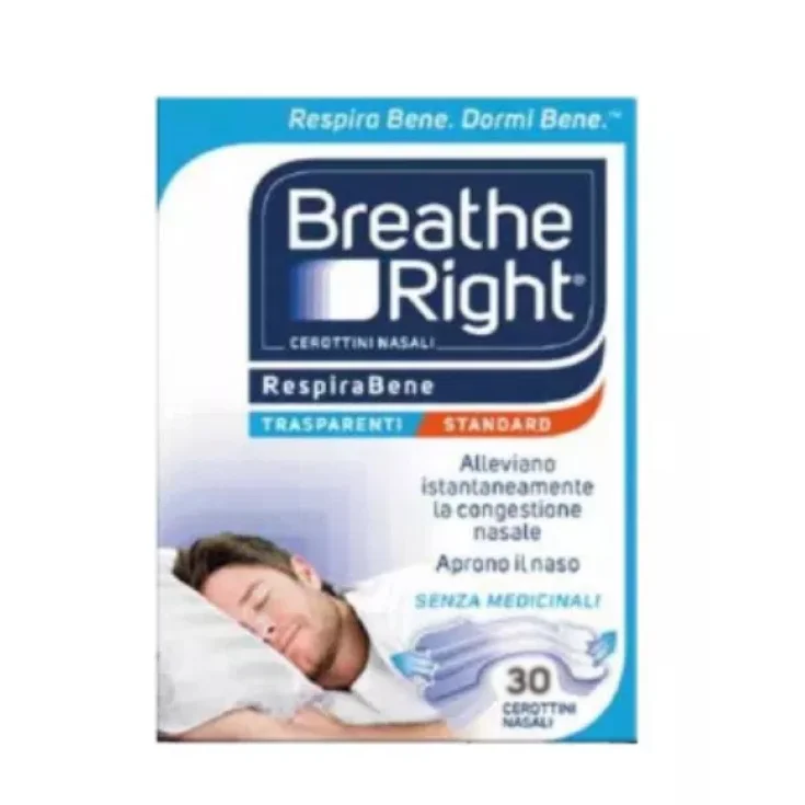 BREATHE RIGHT TRANSPARENT 30PCS
