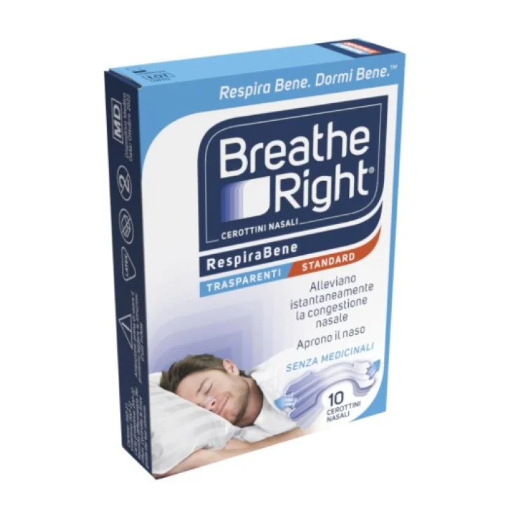 BREATHE RIGHT TRANSPARENT 10PCS