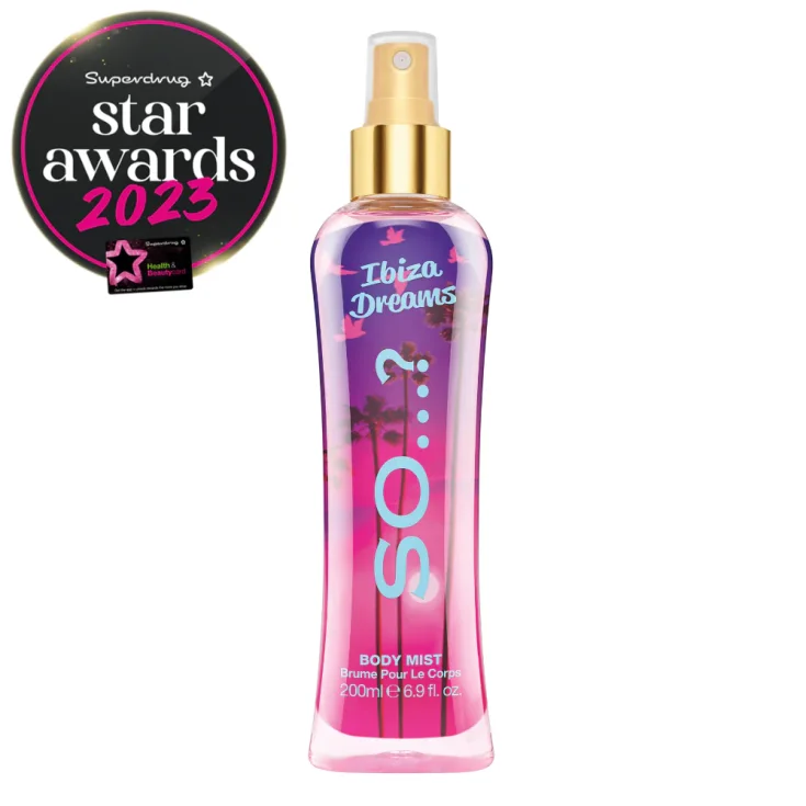 SO IBIZA DREAMS BODY MIST200ML