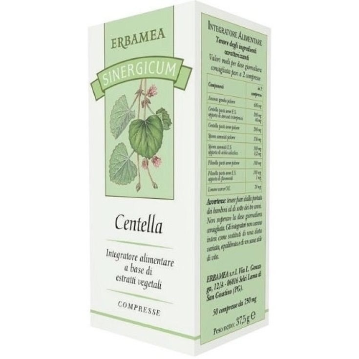 SINERGICUM CENTELLA 50 Tablets