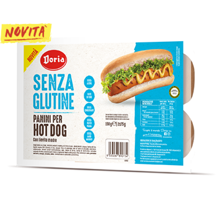 DORIA HOT DOG SANDWICHES 2X75G