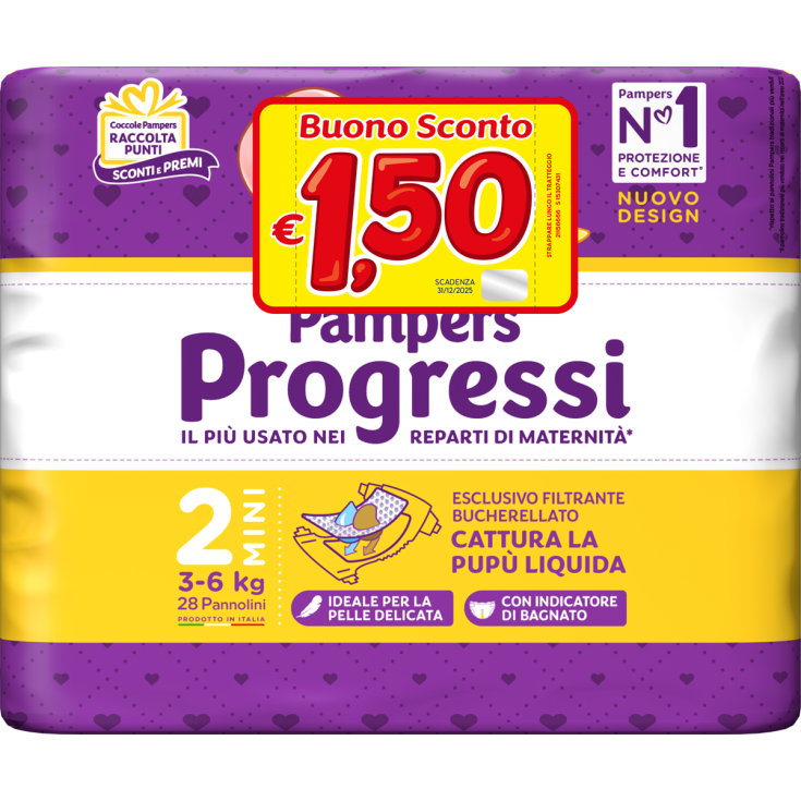PAMPERS PROG MINI 28PCS