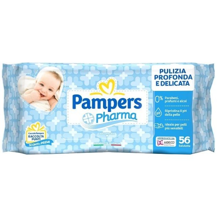 PAMPERS PHARMA WIPES 56PCS