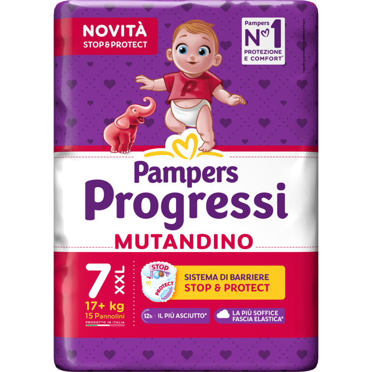 PAMPERS PROG MUT XXL 15PCS