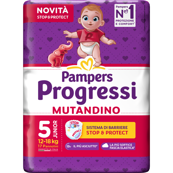 PAMPERS PROG MUT J 17PCS