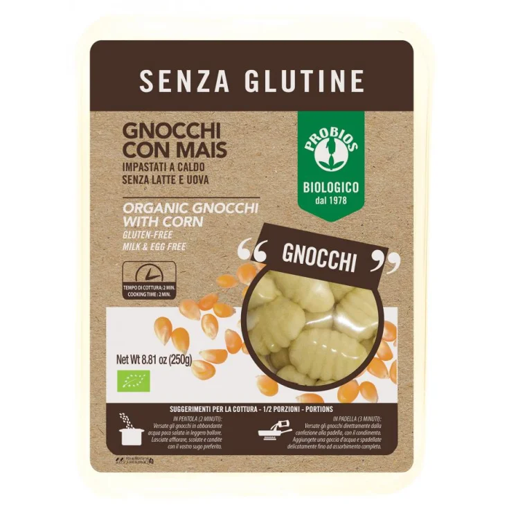 VVM GNOCCHI WITH CORN 250G