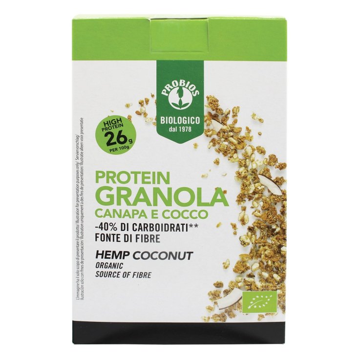 BCH PROTEIN GRANOLA HEMP/COC