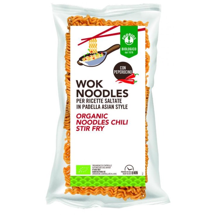 ORGANIC WOK NOODLES CHILI 250G