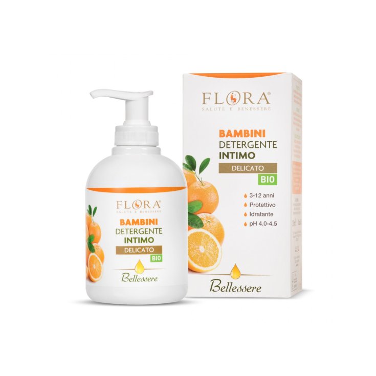 DETERGENTE INTIMO DELICATO BIO BAMBINI 3-12 ANNI 250 ml Flora