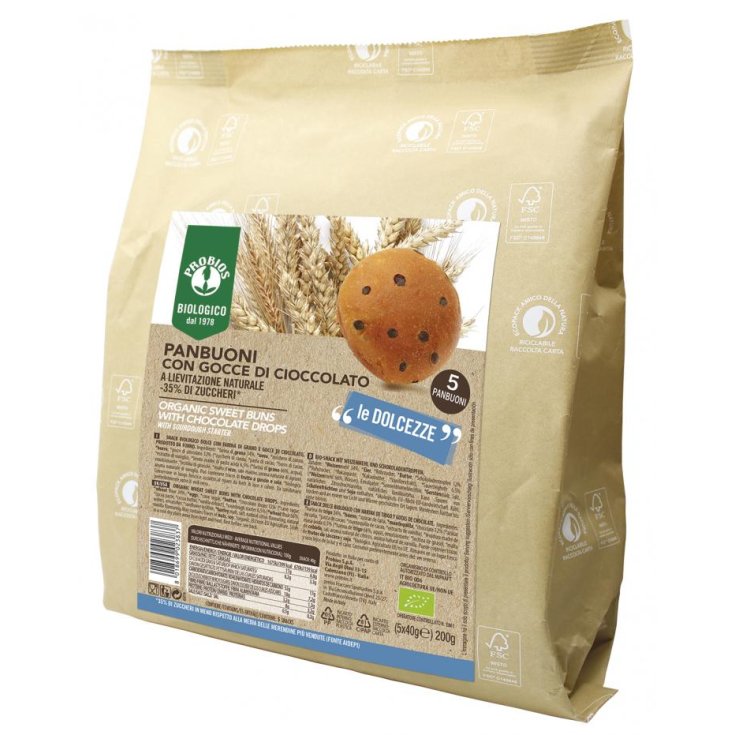 PANBUONI CHOCOLATE DROPS 5X40G