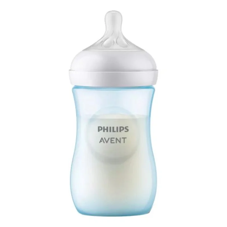AVENT BIB NAT 3,0 BLUE 260ML