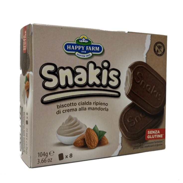 HAPPY FARM SNAKIS ALMOND 104G