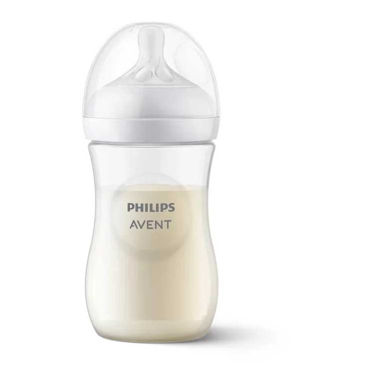 AVENT BIB NAT 3,0 TRANSP. 260ML