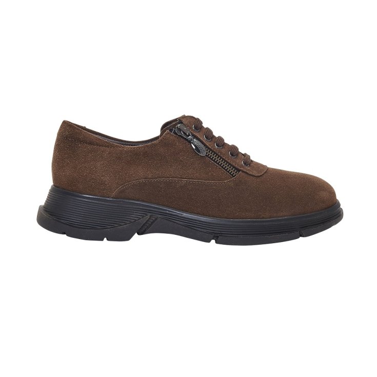 BRISTOL ZIP SUEDE W COFFEE 37